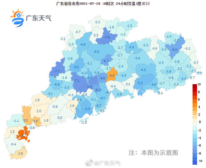 广东气温实况