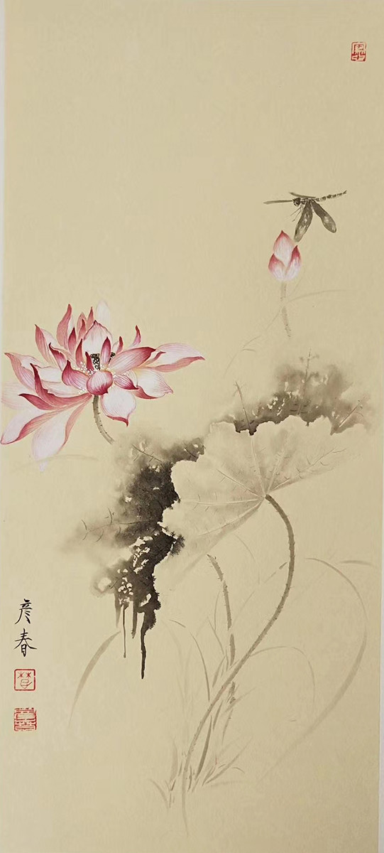 当代工笔画家楚彦春老师作品欣赏