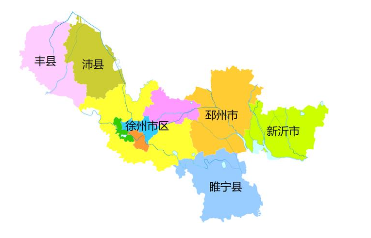 徐州市地图高清版2017图片