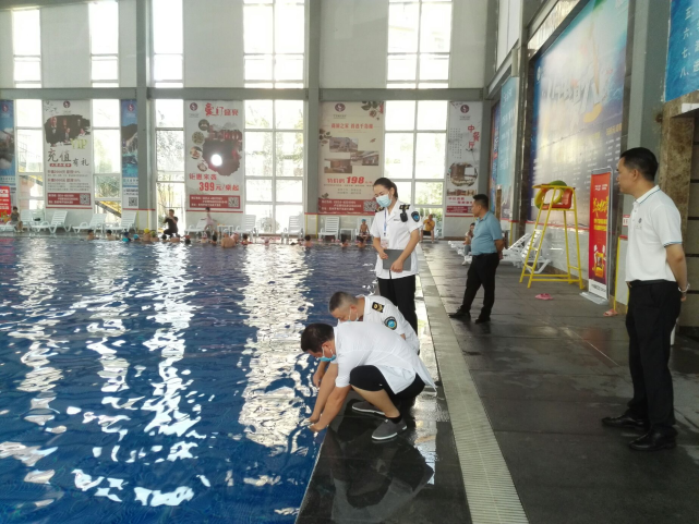 罗甸县卫健综合执法大队开展游泳场所专项执法检查