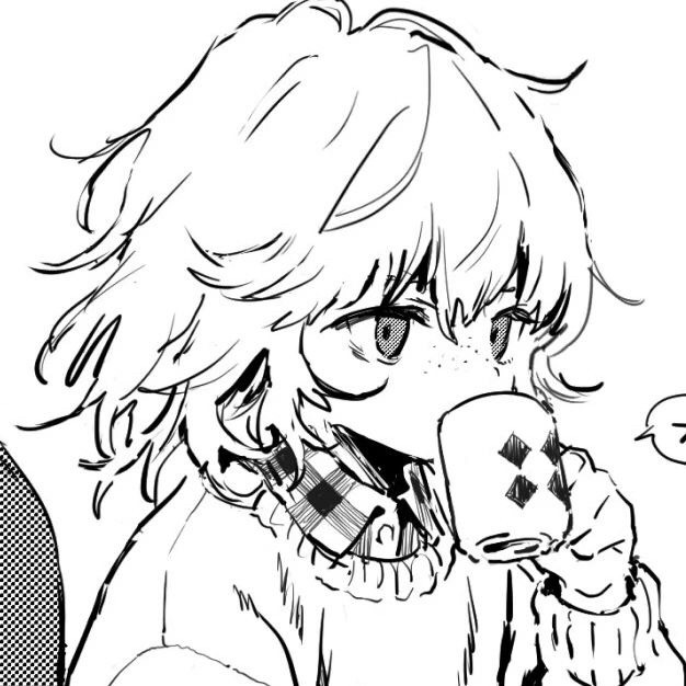 心心念念的黑白色头像