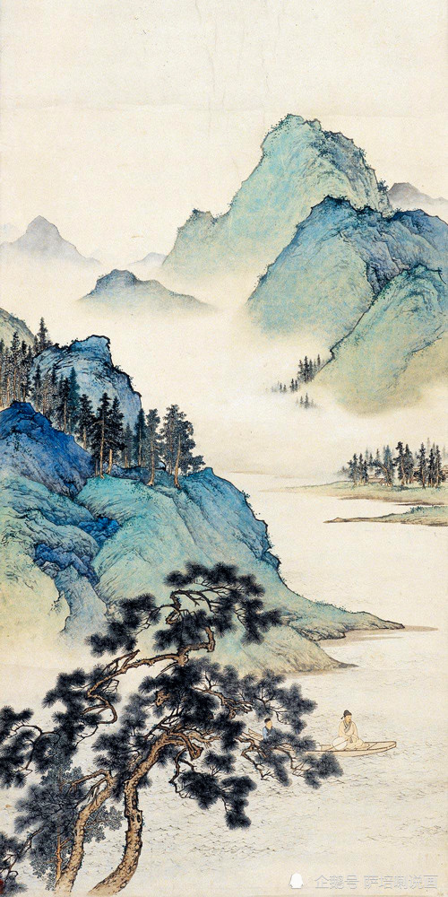 山水画的历史十分悠久,经过历代名家的研究创作,山水画不仅仅是描绘