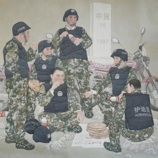 以兵团七师阿吾斯奇牧场民兵为表现对象,刻画兵团民兵在边防线巡逻