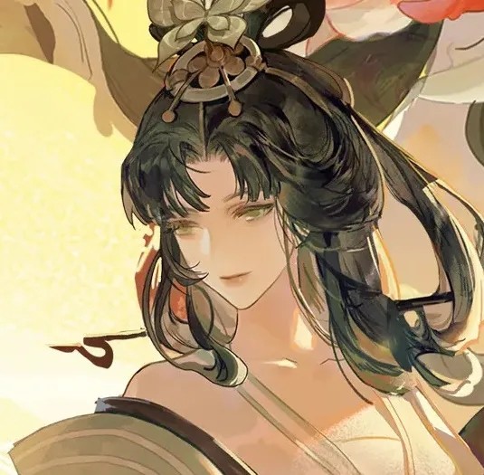 被神明抛弃的古风女头不恋尘世浮华不写红尘纷扰