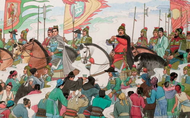 >在《说岳全传》中,岳飞的枪是一条丈八长的蘸金枪,名叫沥泉神矛,也叫