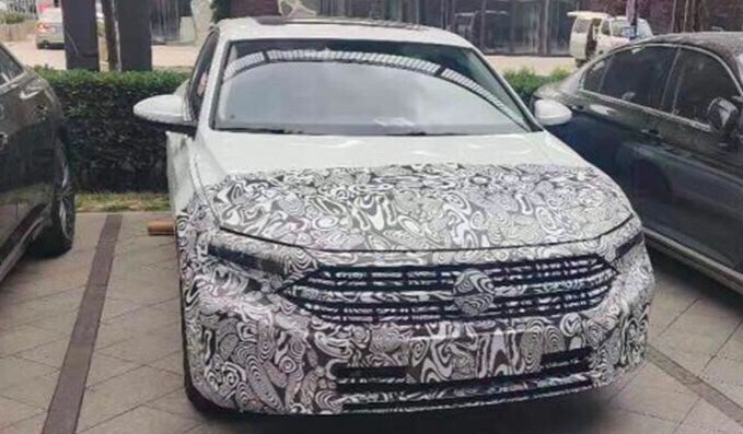 前脸像新款帕萨特，内饰换装悬浮屏，大众中期改款速腾曝光