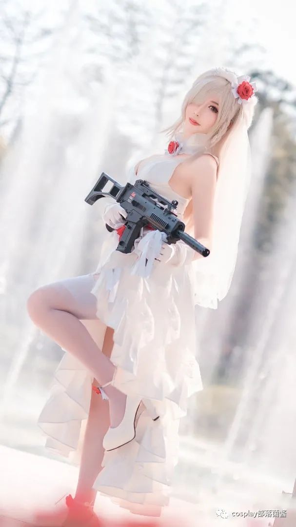 cos:少女前线g36c花嫁cos正片@柳川|cosplay