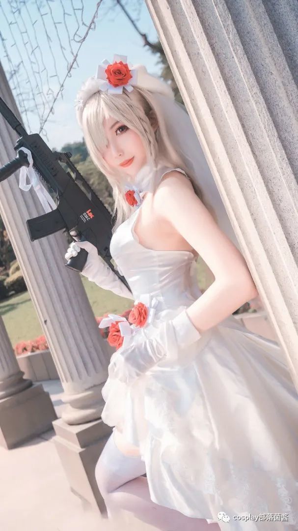 cos:少女前线g36c花嫁cos正片@柳川
