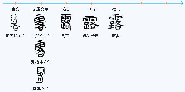 一天一个汉字露