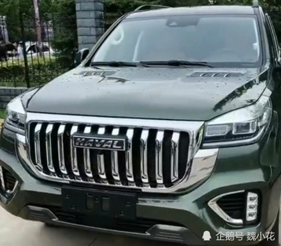 比普拉多还硬？新“哈弗H9”街头首现，加装运动套件，内饰换大屏