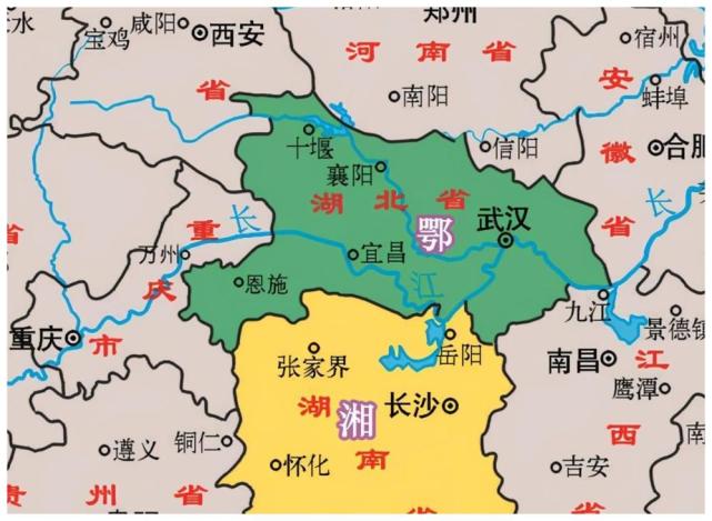 湖北与湖南的区划调整当年的4个乡镇为何分给了湖南省
