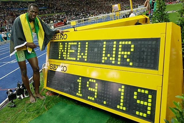 惊人的巧合!博尔特5月31日破百米世界纪录 莱顿同天破博尔特纪录