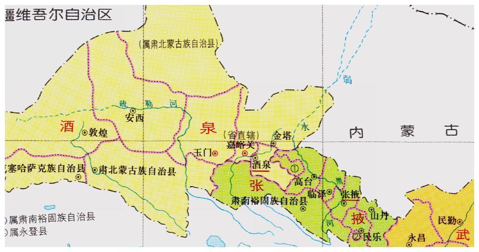 甘肃省的区划调整,12个市之一,嘉峪关市为何没有1个县?