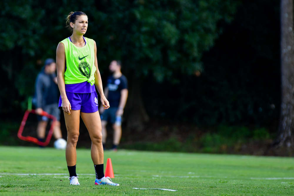 美国足球女神摩根 产后复出状态神勇 直言美国女足奥运期待夺冠_腾讯