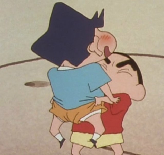 蜡笔小新cp头像小新和风间小新和小白