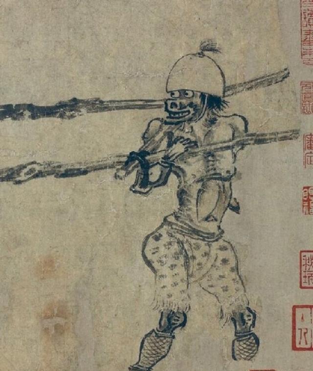 吴道子的这一幅画,1200年过去了,仍旧被评为古典漫画精品_腾讯新闻