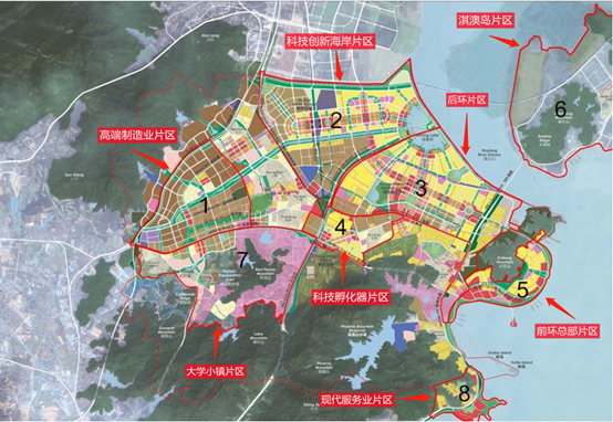 珠海市总体规划图图片
