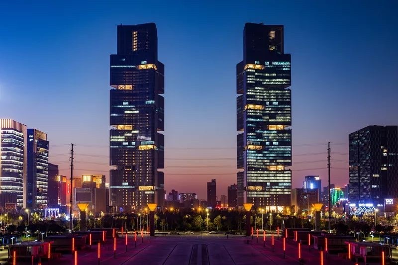 郑州中原大地这些地标建筑太壮观不愧为中原新一线城市