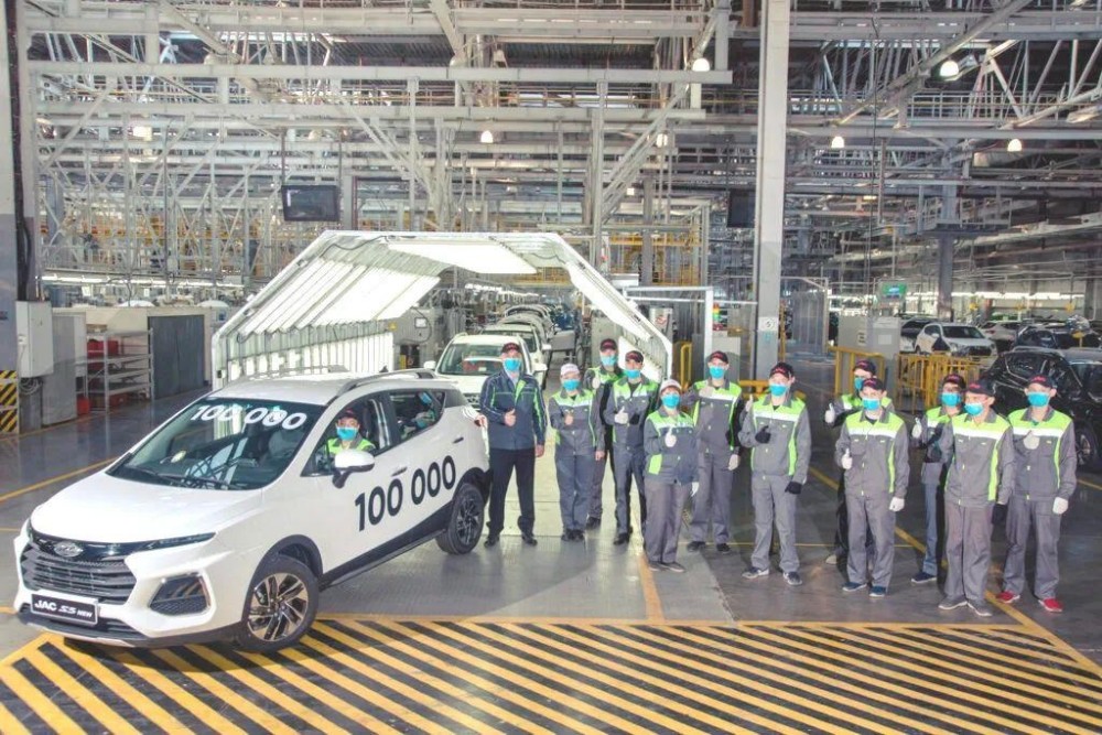 江汽集团上半年出口同比劲增125.84％