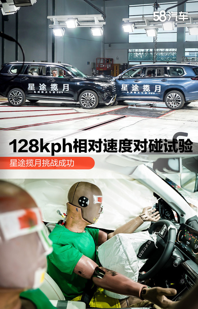 星途揽月 国内首次公开128kph相对速度对碰试验成功