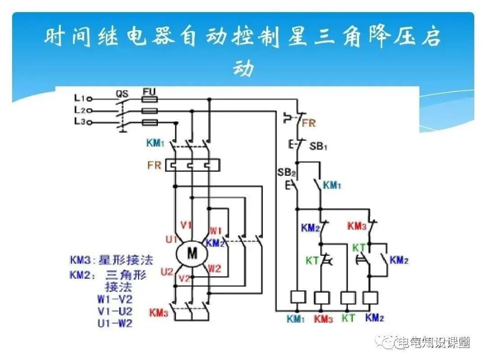 电动机星三角启动(电动机星三角启动原理接线图)