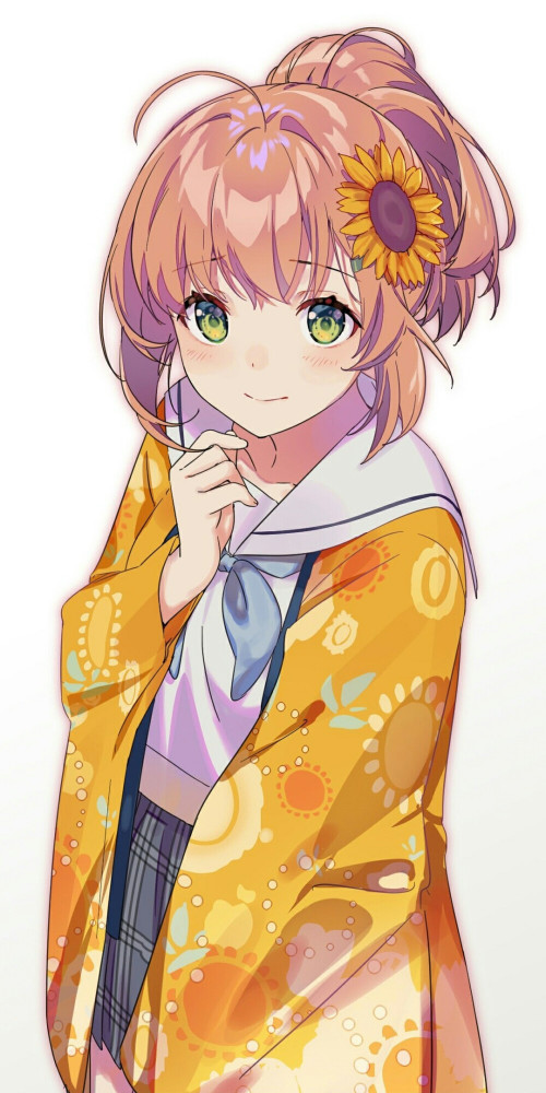 动漫壁纸:呐,诸君,要跟我一起去二次元吗qwq