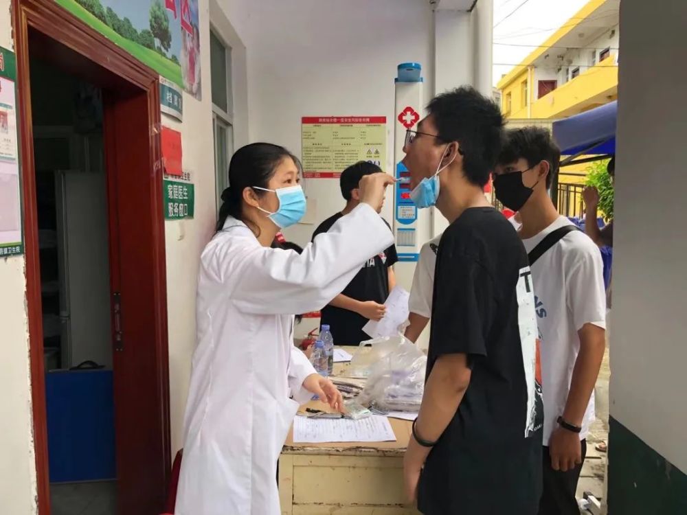 新县镇完成今年夏季征兵初检工作