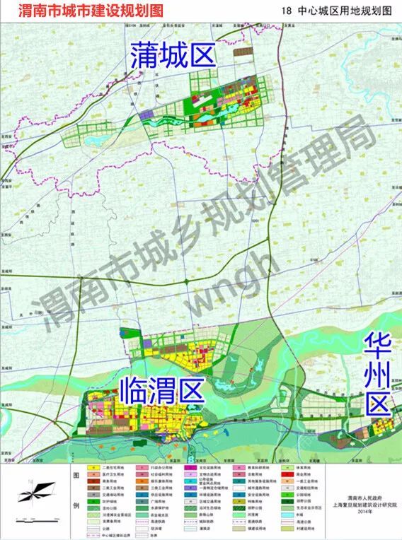蒲城城西规划路线图图片