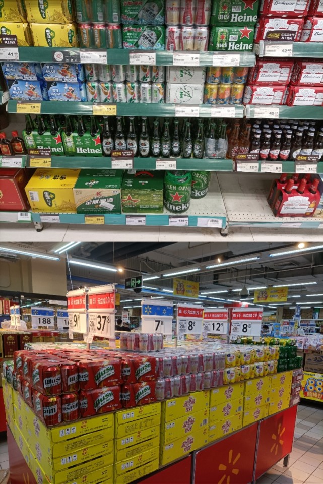 记者近日走访广州啤酒消费市场发现,目前超市里的啤酒单品琳琅满目,多