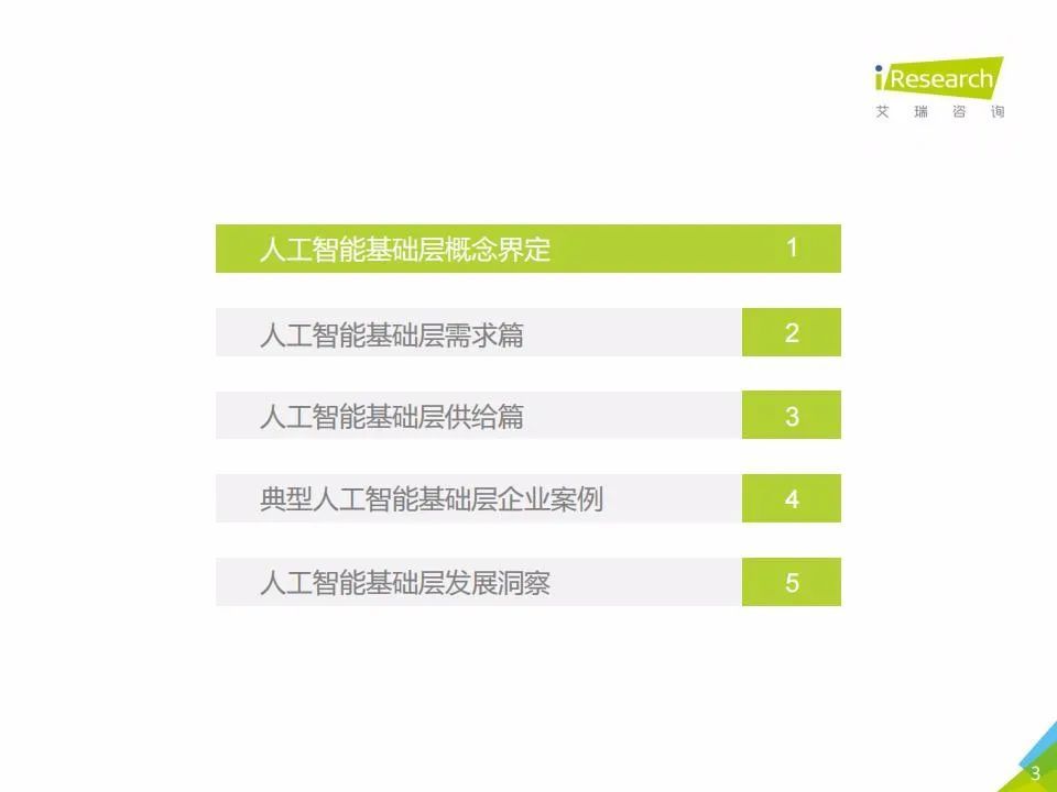 艾瑞咨询：2021年中国人工智能基础层行业发展研究报告