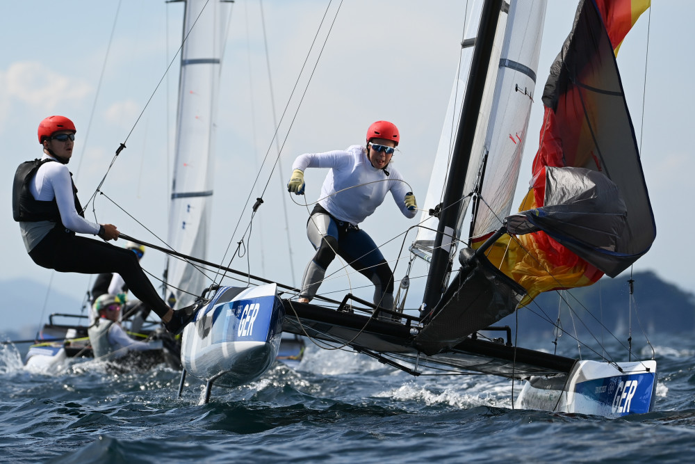 (东京奥运会)帆船帆板——各代表队赛前训练_腾讯新闻