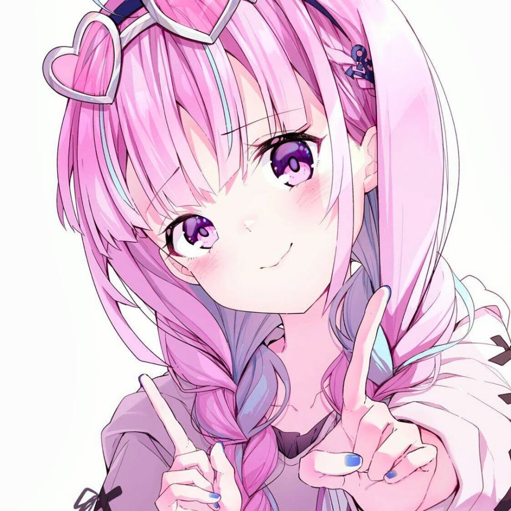 女生动漫头像:不要想念 没有用 要拥抱 要见面