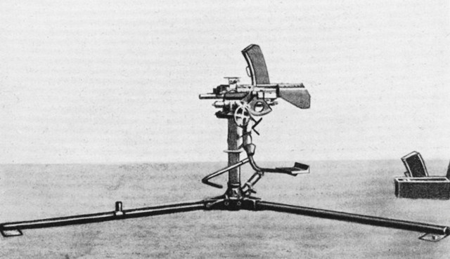 一战德国sockleflak高射炮有点胖的高射炮