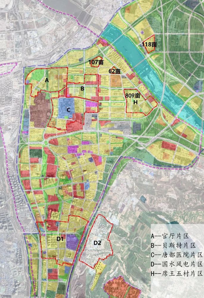 北至西潼高速,南接长乐东路,东临纺渭路,西连东三环,电厂西路,灞河