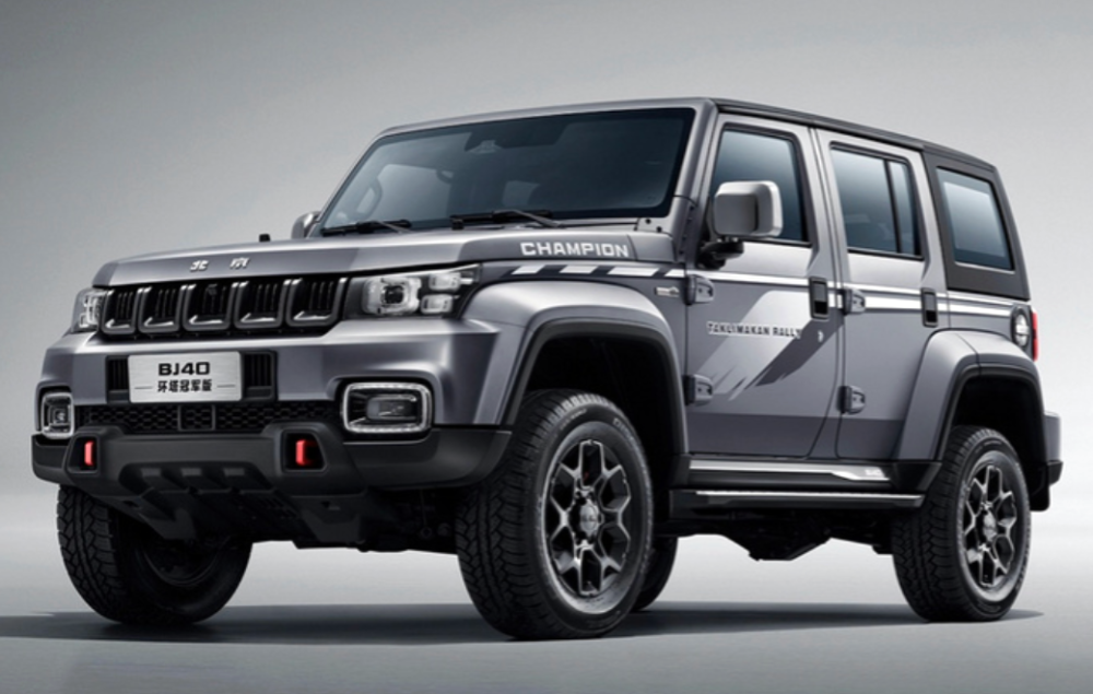 北汽BJ40环塔冠军版预售，搭2.0T引擎，限量2021台，配专属车漆