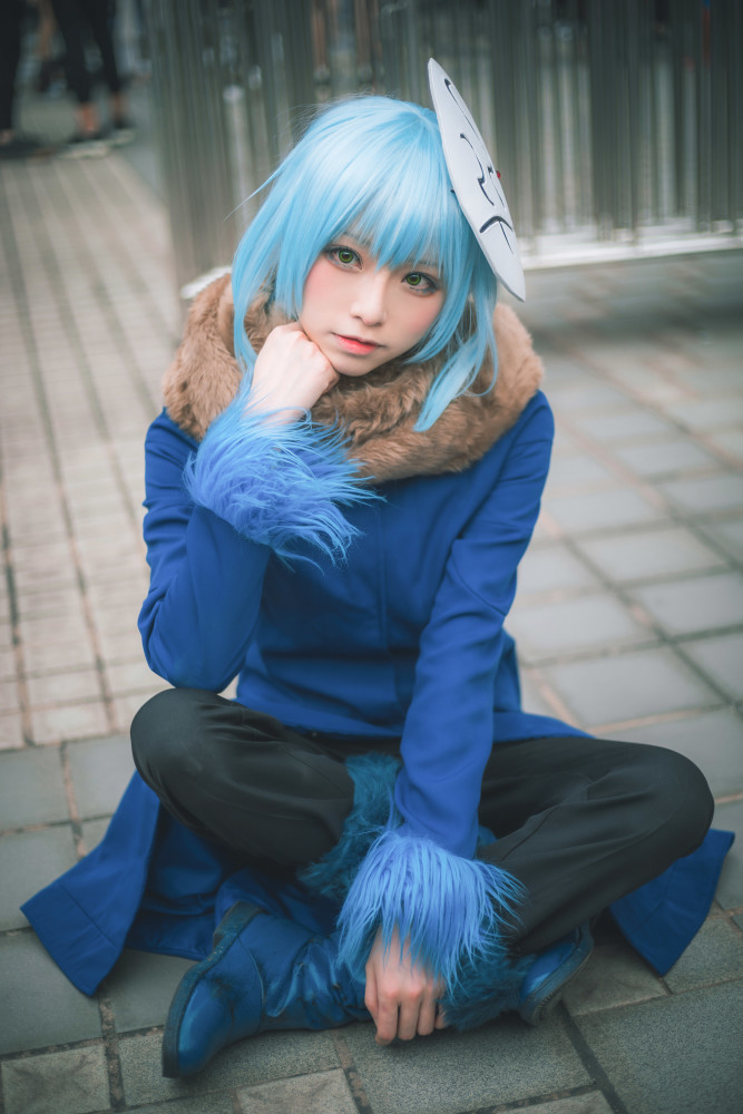 【cosplay欣赏】关于我转生成为史莱姆的那件事-利姆露 21期