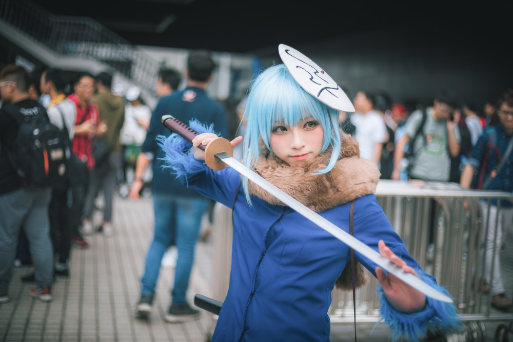 【cosplay欣赏】关于我转生成为史莱姆的那件事-利姆露 21期