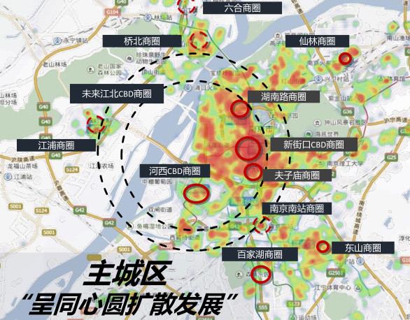 2021南京商圈分布图图片