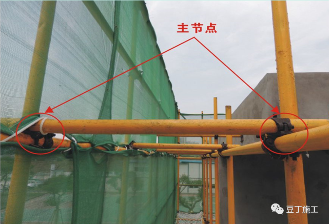 掃地桿縱下橫上圖解_腳手架掃地桿縱橫向怎么區分_縱橫向掃地桿上下