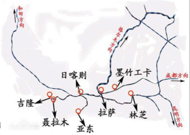 其中國家在1984年修建了西寧至青藏高原腹地城市-格爾木的鐵路,在2006