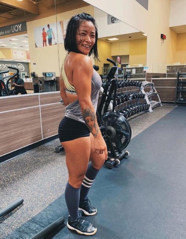 "中国女将"李霞,三围比例出众,把中国功夫带上wwe舞台