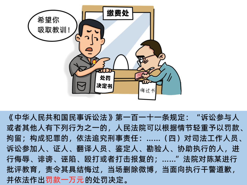 上海高院首推漫画版图解:对这十类侵害法官行为,严惩不贷!