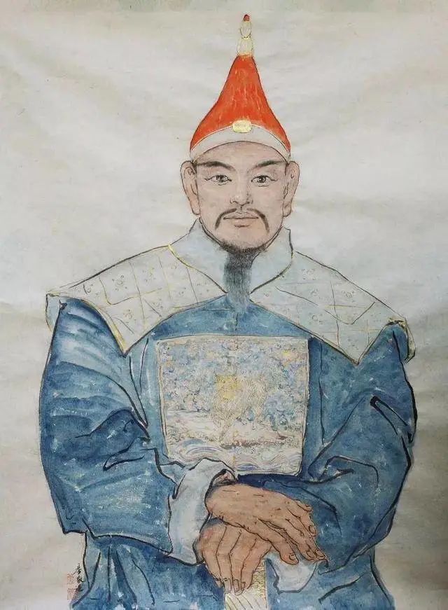 蓝理画像还有一部分"种玉堂"蓝氏子孙居住在上杭庐丰畲族乡,道光年间