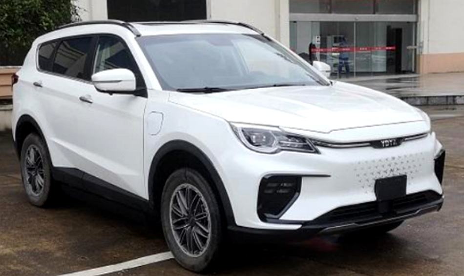 奇瑞旗下全新SUV申报图曝光 悬挂的LOGO是“YDYX”