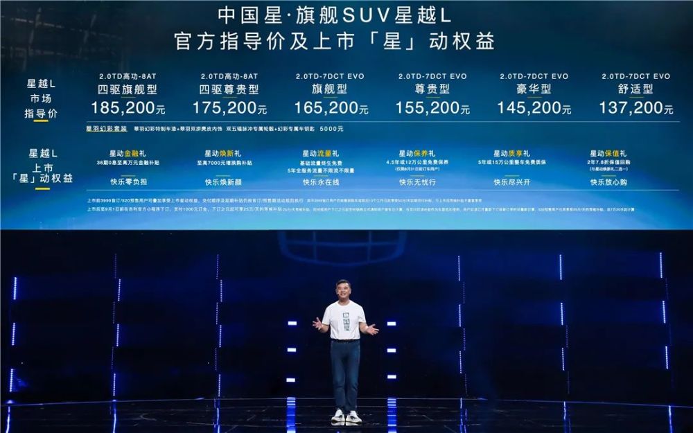 降维打击最致命，吉利星越L正式上市