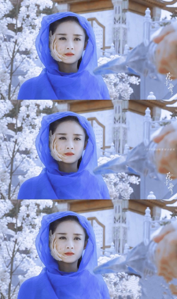 人间理想赵丽颖不同色系图片总有一款你心仪的