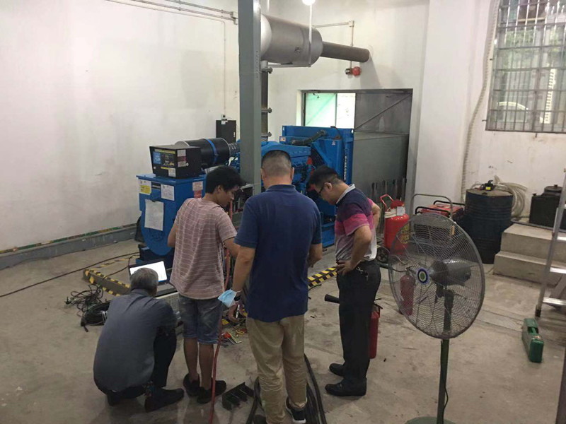 厦门空管站顺利完成柴油发电机带载测试