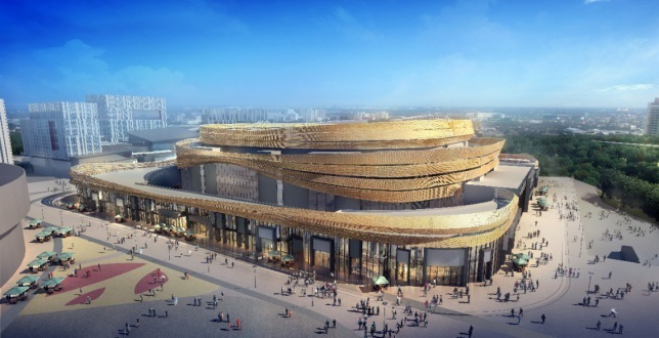 走一起来打卡网红新地标华熙live鱼洞荣获中国百城建筑新地标