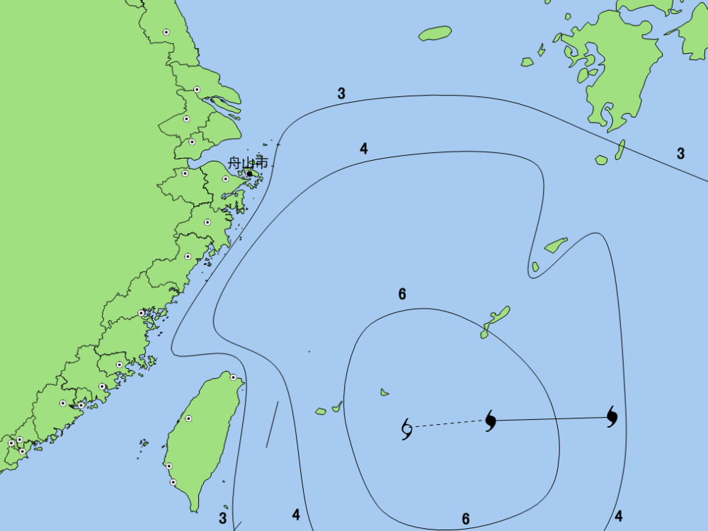 风暴潮消息,海浪iii级警报(黄色)