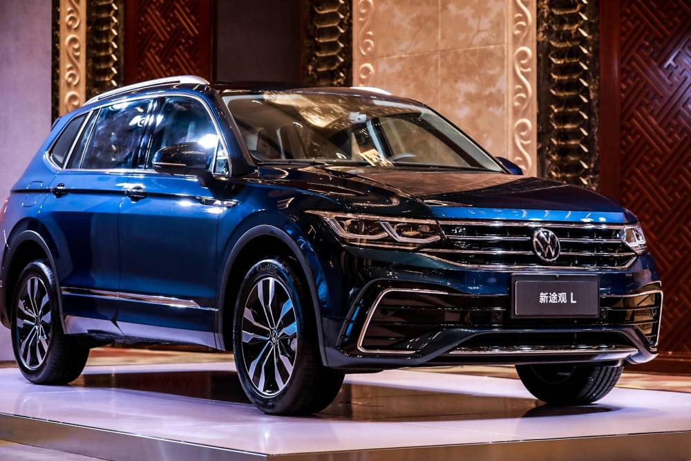 新款途观l的"换脸大法",朝着精致化一路猛进